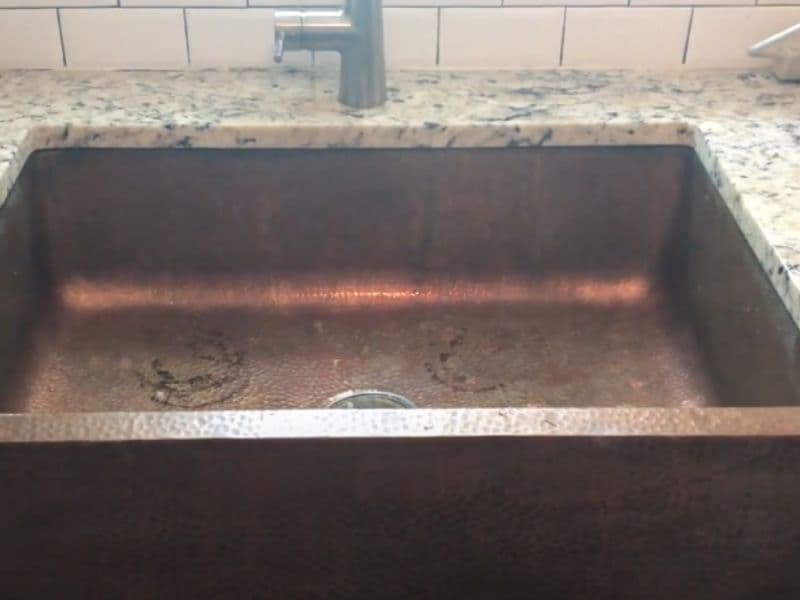 A Copper Sink